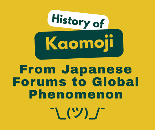 History of Kaomoji