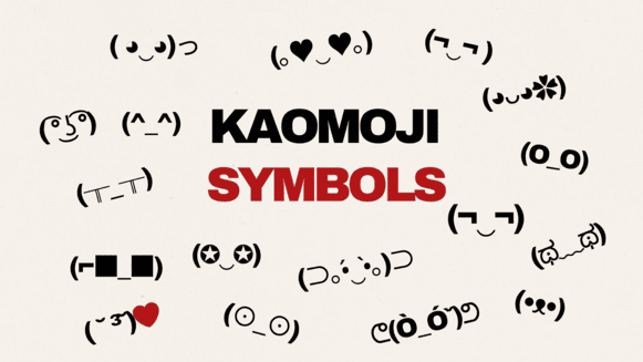 cute kaomoji Symbols